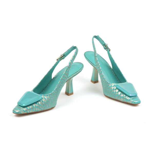 Γόβες δερμάτινες εξώφτερνες